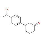 Cyclohexanone, 3-(4-acetylphenyl)-, (3S)-