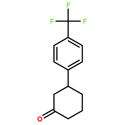 Cyclohexanone, 3-[4-(trifluoromethyl)phenyl]-, (3S)-