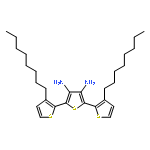 [2,2':5',2''-Terthiophene]-3',4'-diamine, 3,3''-dioctyl-