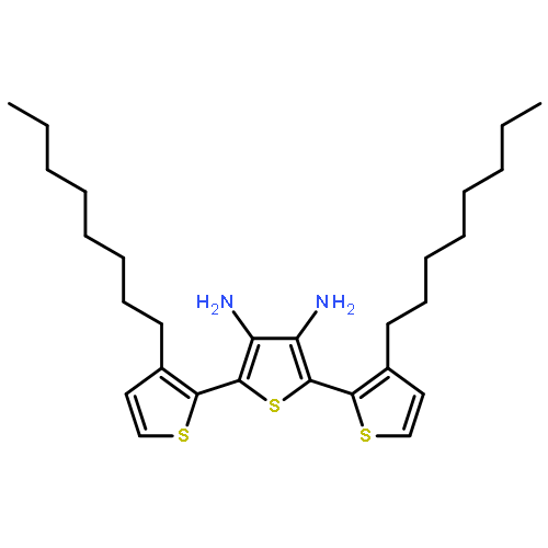 [2,2':5',2''-Terthiophene]-3',4'-diamine, 3,3''-dioctyl-