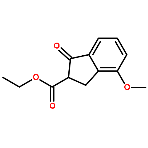 1H-INDENE-2-CARBOXYLIC ACID, 2,3-DIHYDRO-4-METHOXY-1-OXO-, ETHYL ESTER