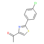 Ethanone, 1-[2-(4-chlorophenyl)-4-thiazolyl]-