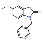 1-Benzyl-5-methoxy-1,3-dihydro-2H-indol-2-one