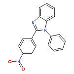 1H-Benzimidazole, 2-(4-nitrophenyl)-1-phenyl-