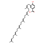 3-[(2E,6E,10E,14E,18E)-3,7,11,15,19,23-hexamethyltetracosa-2,6,10,14,18,22-hexaen-1-yl]-4-hydroxybenzoic acid