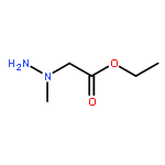 Acetic acid, (1-methylhydrazino)-, ethyl ester