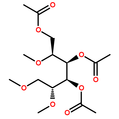 D-GALACTITOL, 2,5,6-TRI-O-METHYL-, TRIACETATE