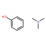 phenol, compound with trimethylamine (1:1)