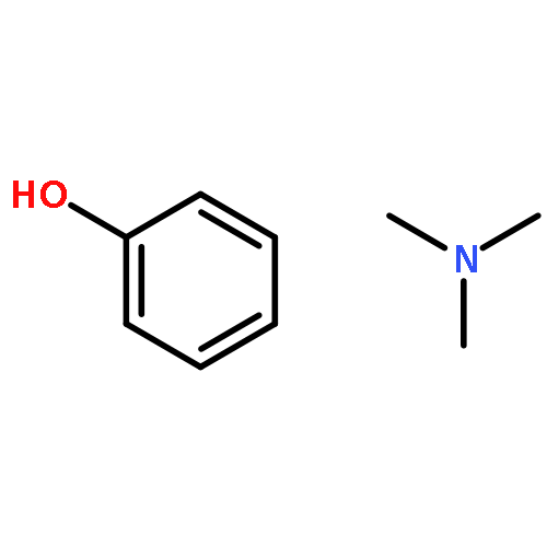 phenol, compound with trimethylamine (1:1)