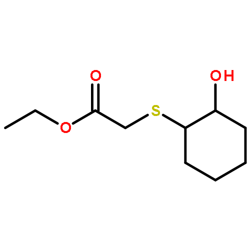 Acetic acid, [[(2S)-2-hydroxycyclohexyl]thio]-, ethyl ester