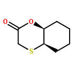 1,4-Benzoxathiin-2(3H)-one, hexahydro-, (4aR,8aS)-