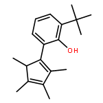 Phenol, 2-(1,1-dimethylethyl)-6-(2,3,4,5-tetramethylcyclopentadienyl)-