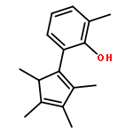 Phenol, 2-methyl-6-(2,3,4,5-tetramethylcyclopentadienyl)-