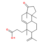 3-[(3aS,6S,7S,9aS,9bS)-7-Isopropenyl-3a,6,9b-trimethyl-3-oxo-2,3, 3a,4,6,7,8,9,9a,9b-decahydro-1H-cyclopenta[a]naphthalen-6-yl]prop anoic acid