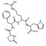 L-Histidine, 5-oxo-L-prolyl-L-phenylalanyl-L-arginyl-