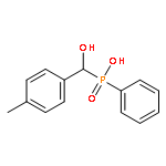 Phosphinic acid, [(S)-hydroxy(4-methylphenyl)methyl]phenyl-