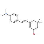 2-Cyclohexen-1-one,3-[2-[4-(dimethylamino)phenyl]ethenyl]-5,5-dimethyl-