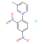 Pyridinium, 1-(2,4-dinitrophenyl)-3-methyl-, chloride