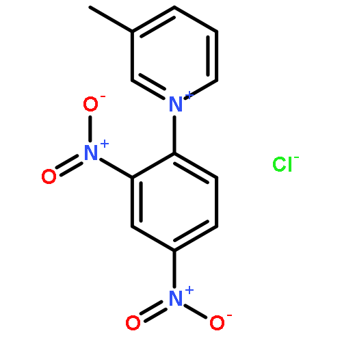 Pyridinium, 1-(2,4-dinitrophenyl)-3-methyl-, chloride