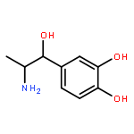 1,2-Benzenediol, 4-(2-amino-1-hydroxypropyl)-