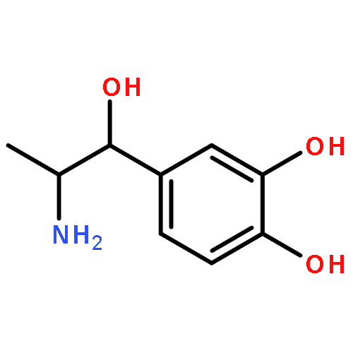 1,2-Benzenediol, 4-(2-amino-1-hydroxypropyl)-