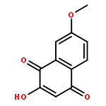 1,4-Naphthalenedione, 2-hydroxy-7-methoxy-