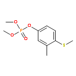 Phosphoric acid,dimethyl 3-methyl-4-(methylthio)phenyl ester