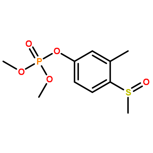 Phosphoric acid,dimethyl 3-methyl-4-(methylsulfinyl)phenyl ester