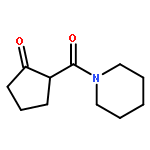 PIPERIDINE, 1-[(2-OXOCYCLOPENTYL)CARBONYL]-