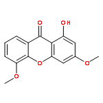 1-hydroxy-3,5-dimethoxy-xanthen-9-one