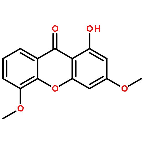 1-hydroxy-3,5-dimethoxy-xanthen-9-one