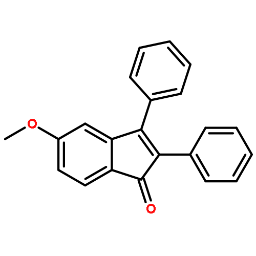 1H-Inden-1-one, 5-methoxy-2,3-diphenyl-