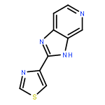 1H-Imidazo[4,5-c]pyridine, 2-(4-thiazolyl)-