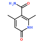 1,6-dihydro-2,4-dimethyl-6-oxo-3-Pyridinecarboxamide