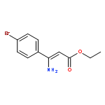 2-Propenoic acid, 3-amino-3-(4-bromophenyl)-, ethyl ester