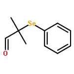 Propanal, 2-methyl-2-(phenylseleno)-