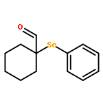 Cyclohexanecarboxaldehyde, 1-(phenylseleno)-