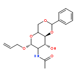 Allyl 2-(Acetylamino)-2-deoxy-4,6-O-(phenylmethylene)-β-D-glucopyranoside