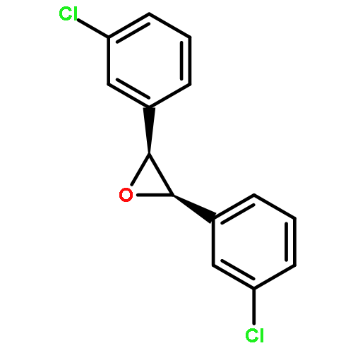 Oxirane, 2,3-bis(3-chlorophenyl)-, (2R,3S)-rel-