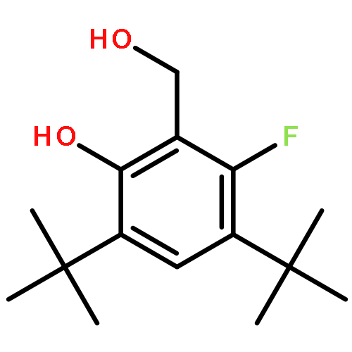 Benzenemethanol, 3,5-bis(1,1-dimethylethyl)-2-fluoro-6-hydroxy-