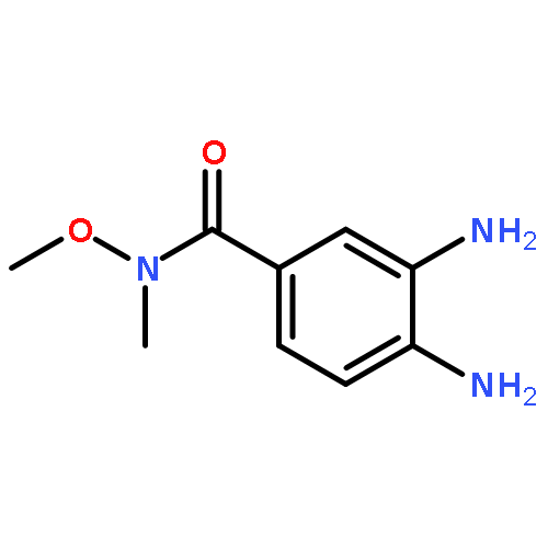 Benzamide, 3,4-diamino-N-methoxy-N-methyl-