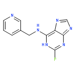 1H-Purin-6-amine, 2-fluoro-N-(3-pyridinylmethyl)-