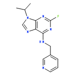 9H-Purin-6-amine, 2-fluoro-9-(1-methylethyl)-N-(3-pyridinylmethyl)-