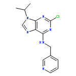 9H-Purin-6-amine, 2-chloro-9-(1-methylethyl)-N-(3-pyridinylmethyl)-