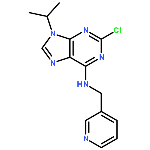 9H-Purin-6-amine, 2-chloro-9-(1-methylethyl)-N-(3-pyridinylmethyl)-