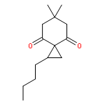 Spiro[2.5]octane-4,8-dione, 1-butyl-6,6-dimethyl-