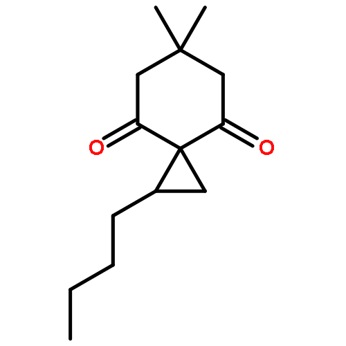 Spiro[2.5]octane-4,8-dione, 1-butyl-6,6-dimethyl-