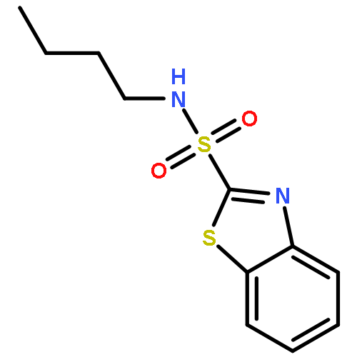 2-Benzothiazolesulfonamide, N-butyl-