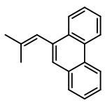 Phenanthrene, 9-(2-methyl-1-propenyl)-