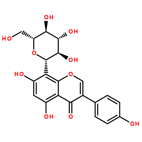 (1S)-1,5-anhydro-1-[5,7-dihydroxy-3-(4-hydroxyphenyl)-4-oxo-4H-chromen-8-yl]-D-glucitol